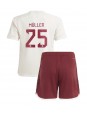 Bayern Munich Thomas Muller #25 Kolmaspaita Lasten 2023-24 Lyhythihainen (+ shortsit)